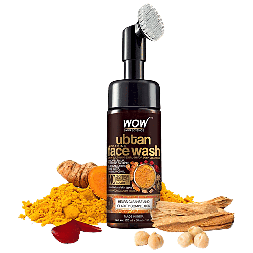 WOW Ubtan Foaming Face Wash 150 ml
