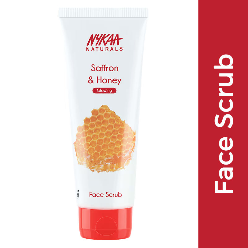 Nykaa Face Scrub Saffron & Honey 100g