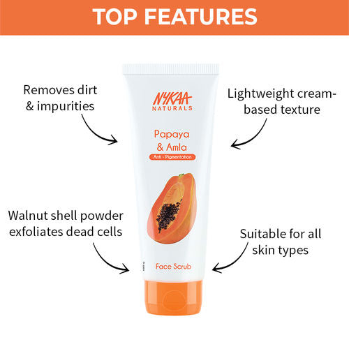 Nykaa Face Scrub Papaya & Amla 100g