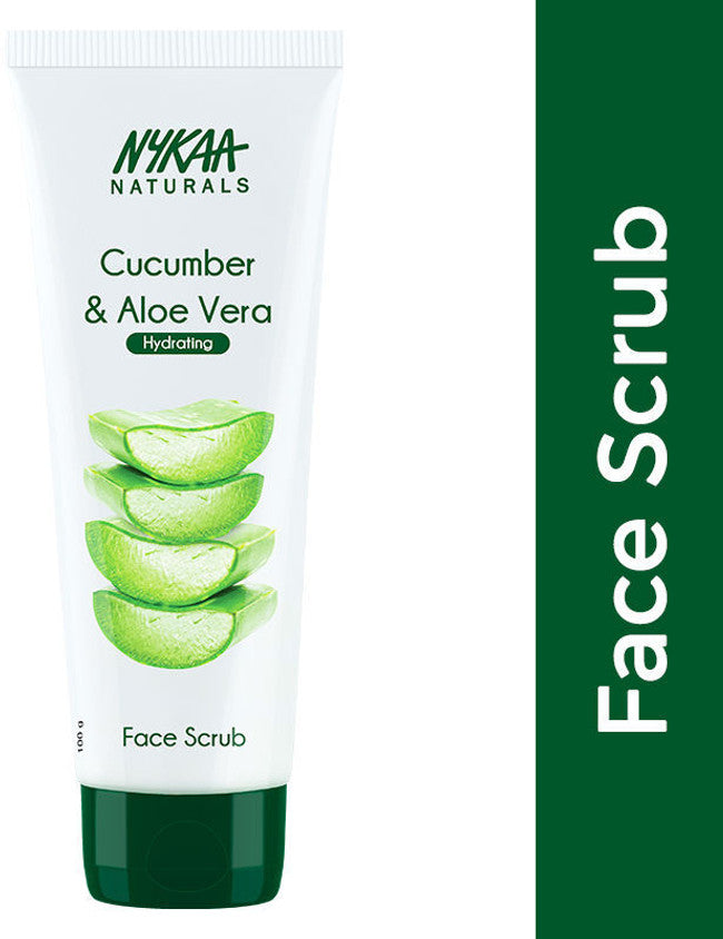 Nykaa Face Scrub Cucumber & Aloe Vera 100g