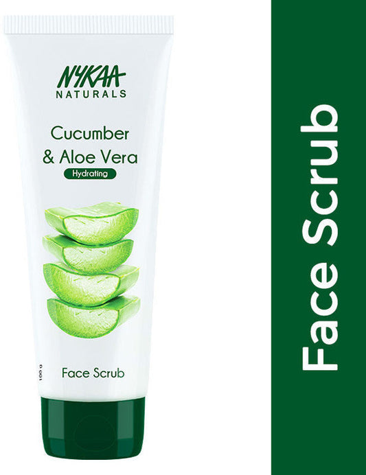 Nykaa Face Scrub Cucumber & Aloe Vera 100g