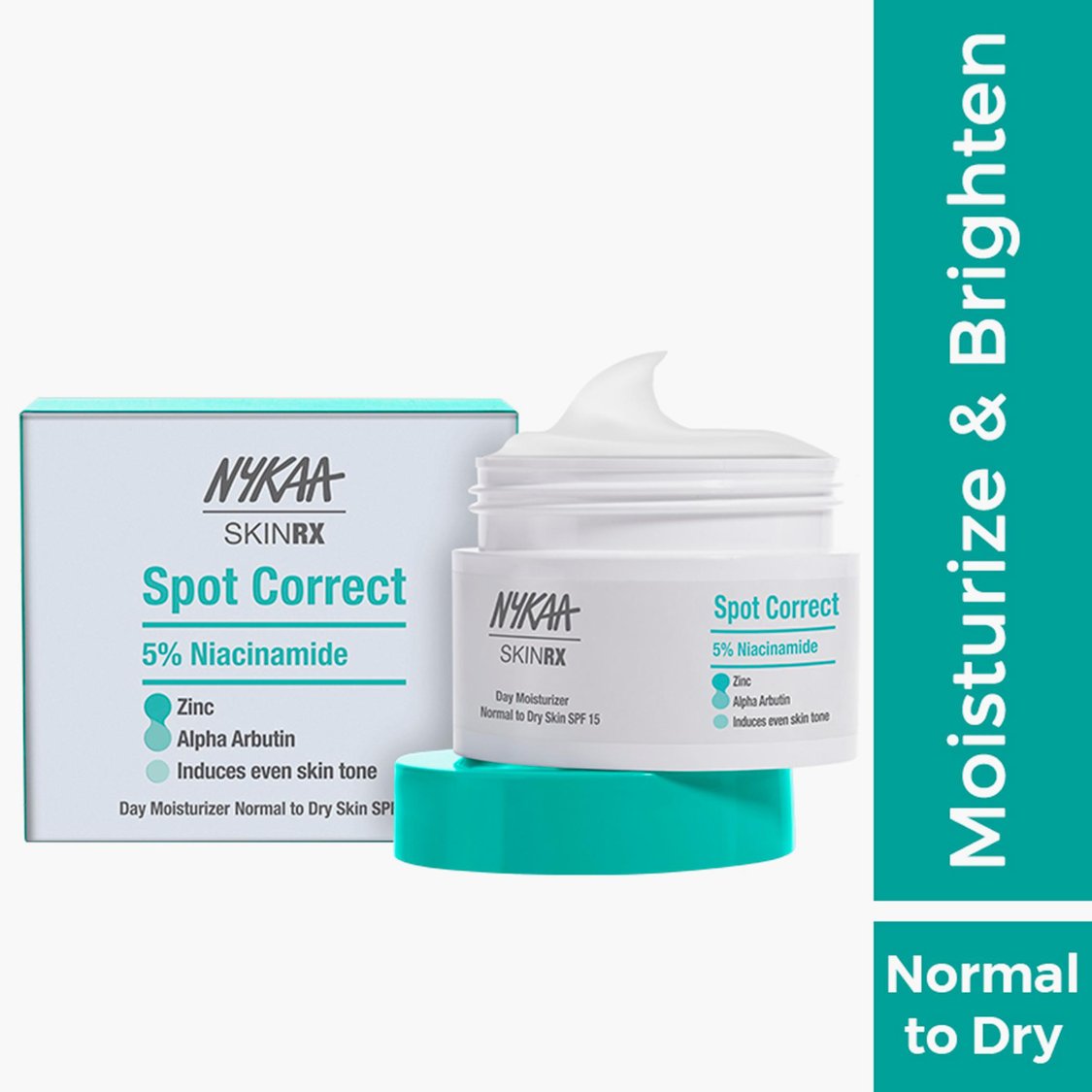 NYKAA SkinRX Spot Correct 5% Niacinamide Day Moisturizer - 50gm
