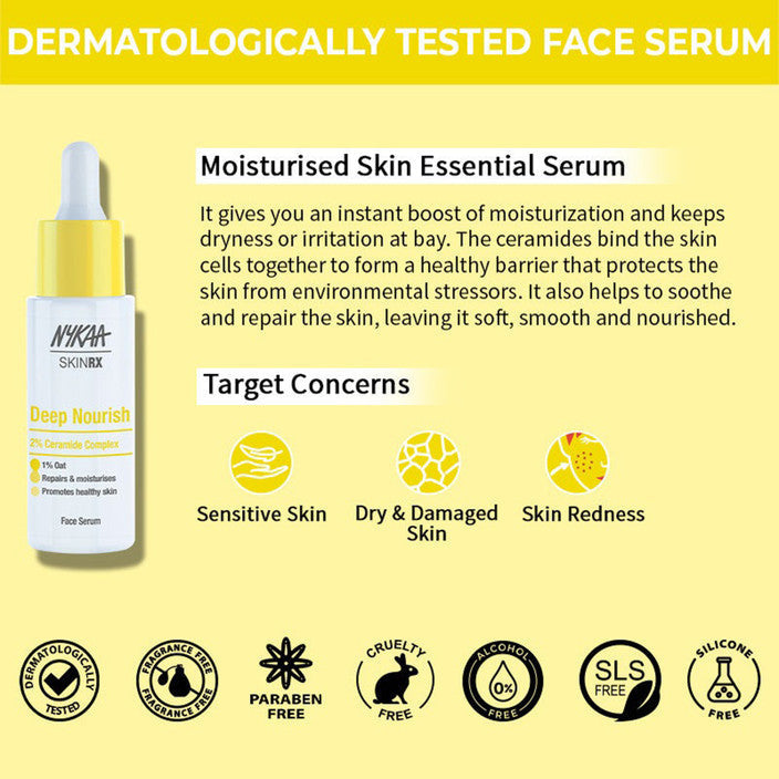 Nykaa Face Serum Deep Nourish 30ml