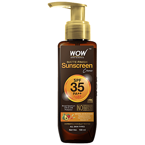 WOW SunScreen Matte Finish