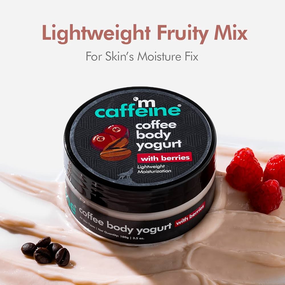 mCaffeine Coffee Body Yogurt with berries 100 ml