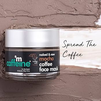mCaffeine naked & raw mocha coffee face mask 100 ml