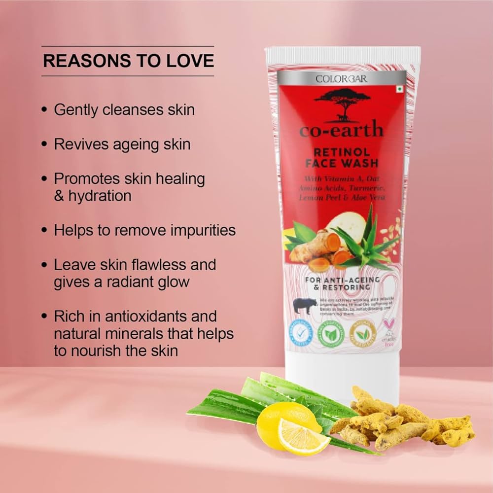 Co-Earth Retinol Face Wash 100 ml