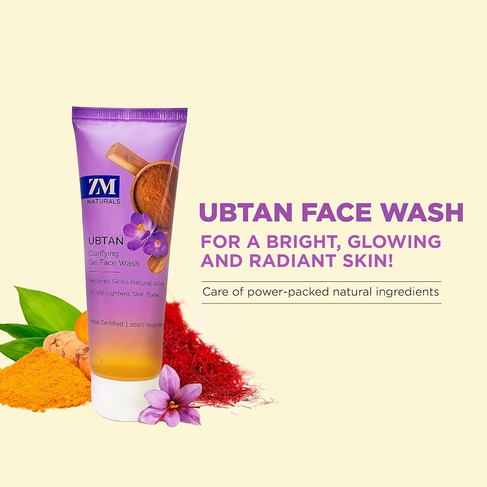 ZM Naturals Ubtan Clarifying Gel Face Wash 75 ml