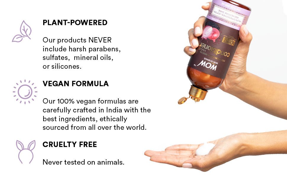 WOW Red Onion Black Seed Oil hair Conditioner 250 ml