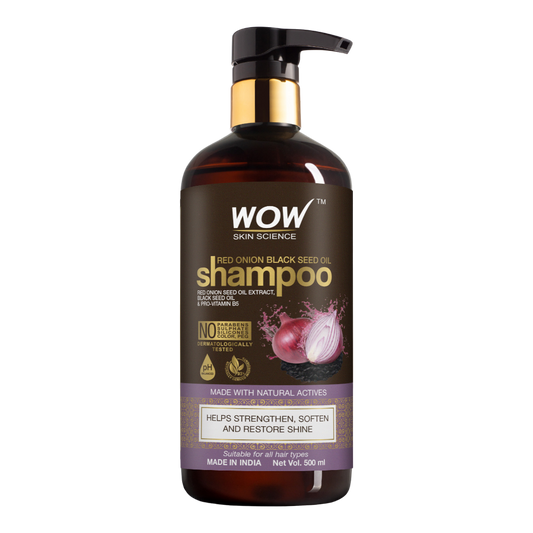 WOW Red Onion Black Seed Oil Shampoo 600 ml