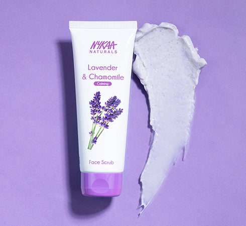 Nykaa Face Scrub Lavender & Chamomile 100g