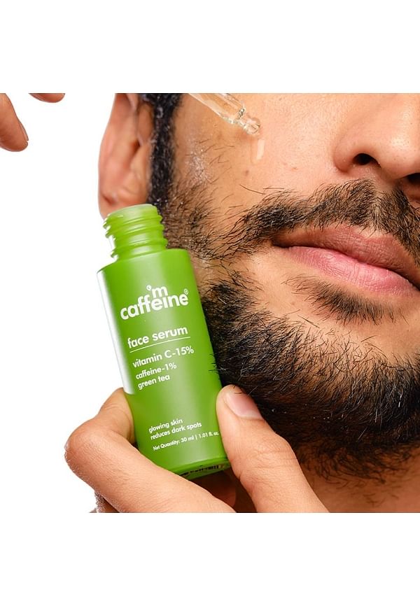 mCaffeine Face Serum Glowing Skin 200 ml