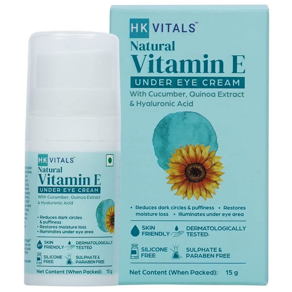HK Vitals Natural Vitamin E Under Eye Cream
