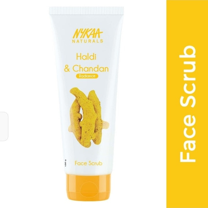 Nykaa Face Scrub Haldi & Chandan 100g