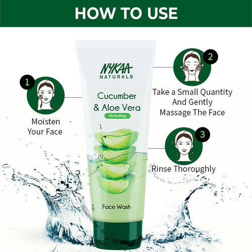 Nykaa Face Scrub Cucumber & Aloe Vera 100g