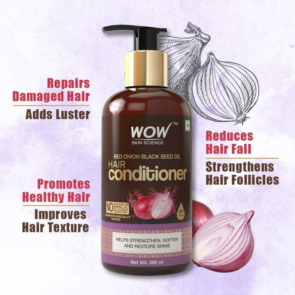 WOW Red Onion Black Seed Oil hair Conditioner 250 ml